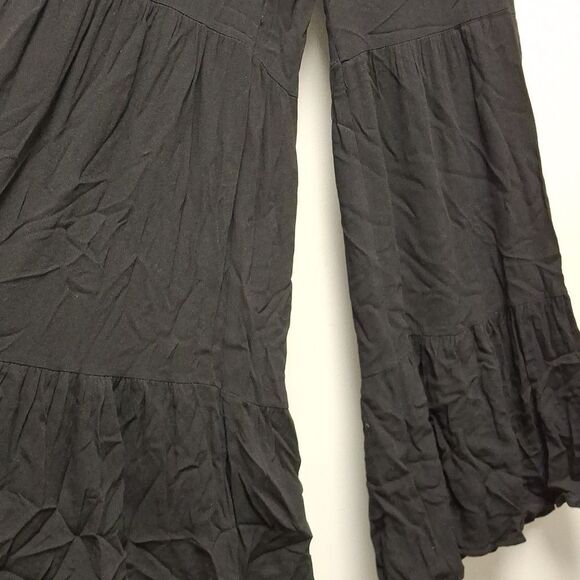 Black Wide Leg Pants - Picture 4 of 6